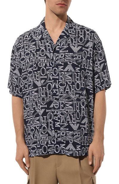 Рубашка из вискозы EMPORIO ARMANI, арт. 211881/4R466, фото 3