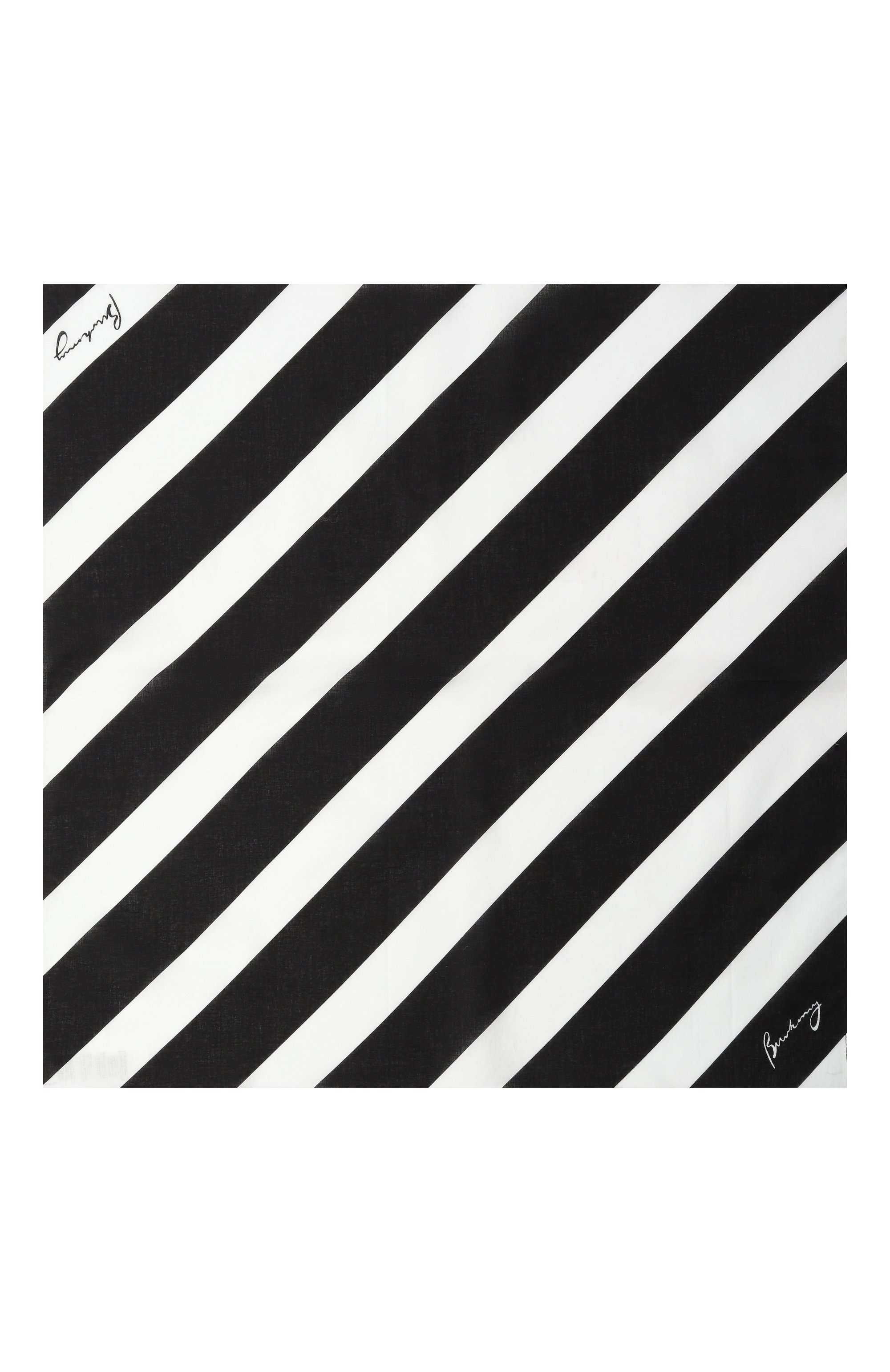 Хлопковый платок BURBERRY, арт. 8101581, фото 4