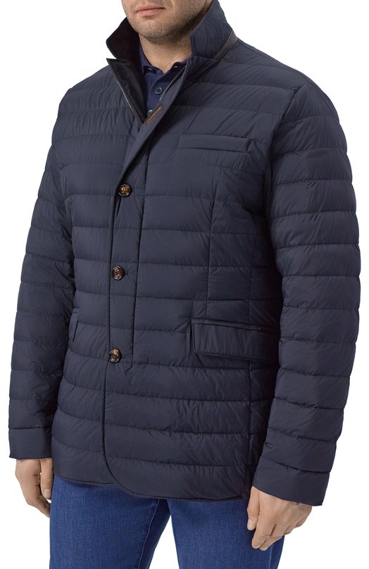 Пуховая куртка Zavyer-S3 Moorer ZAVYER/S3 Синий  ZAVYER/S3 Фото 3