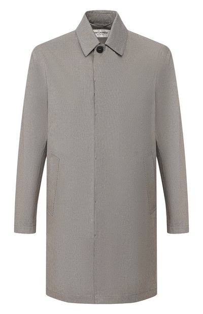 Мужской хлопковый плащ SAINT LAURENT, арт. 575201/Y089V