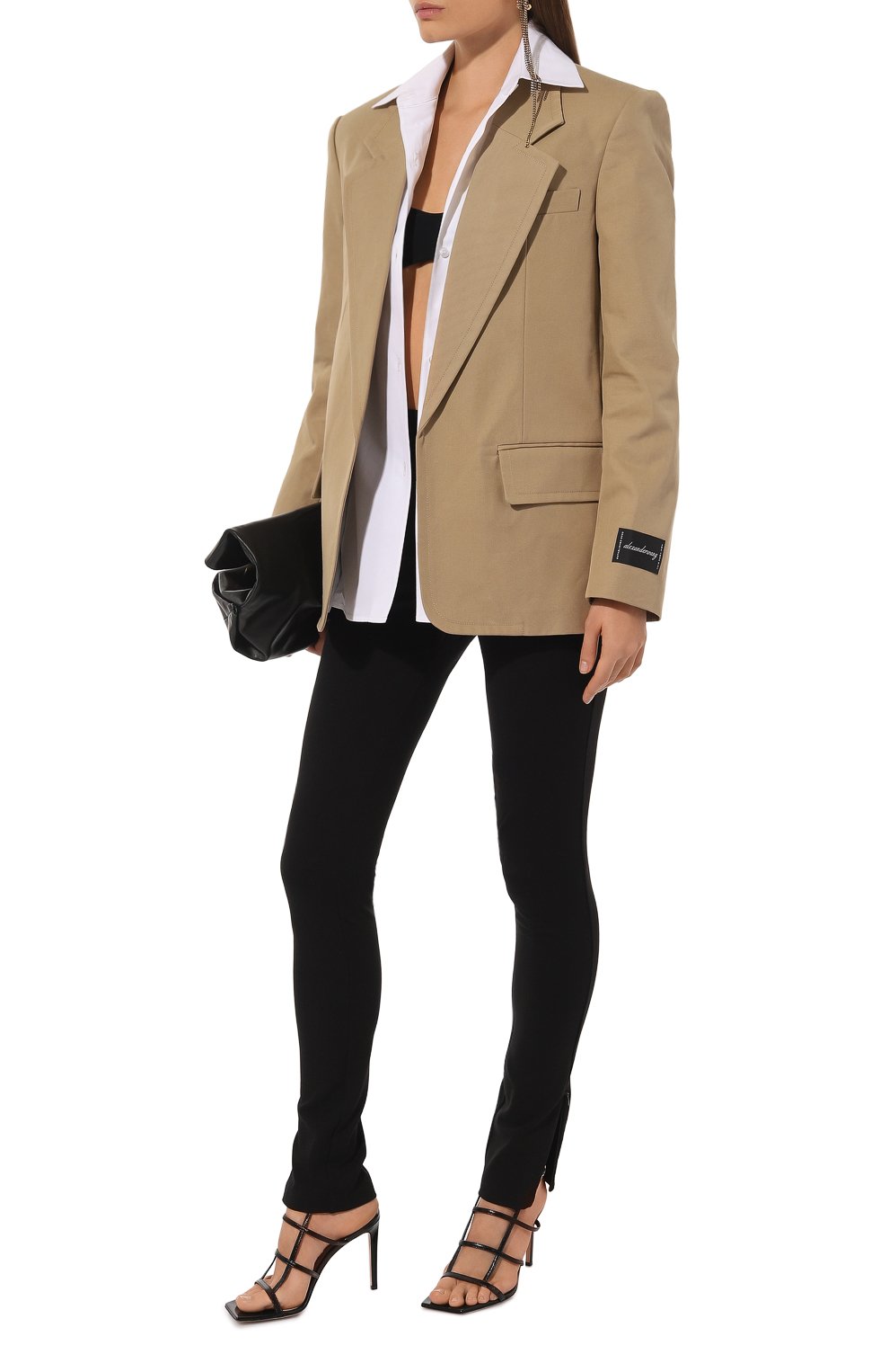 Хлопковый жакет ALEXANDER WANG, арт. 1WC3242563, фото 2