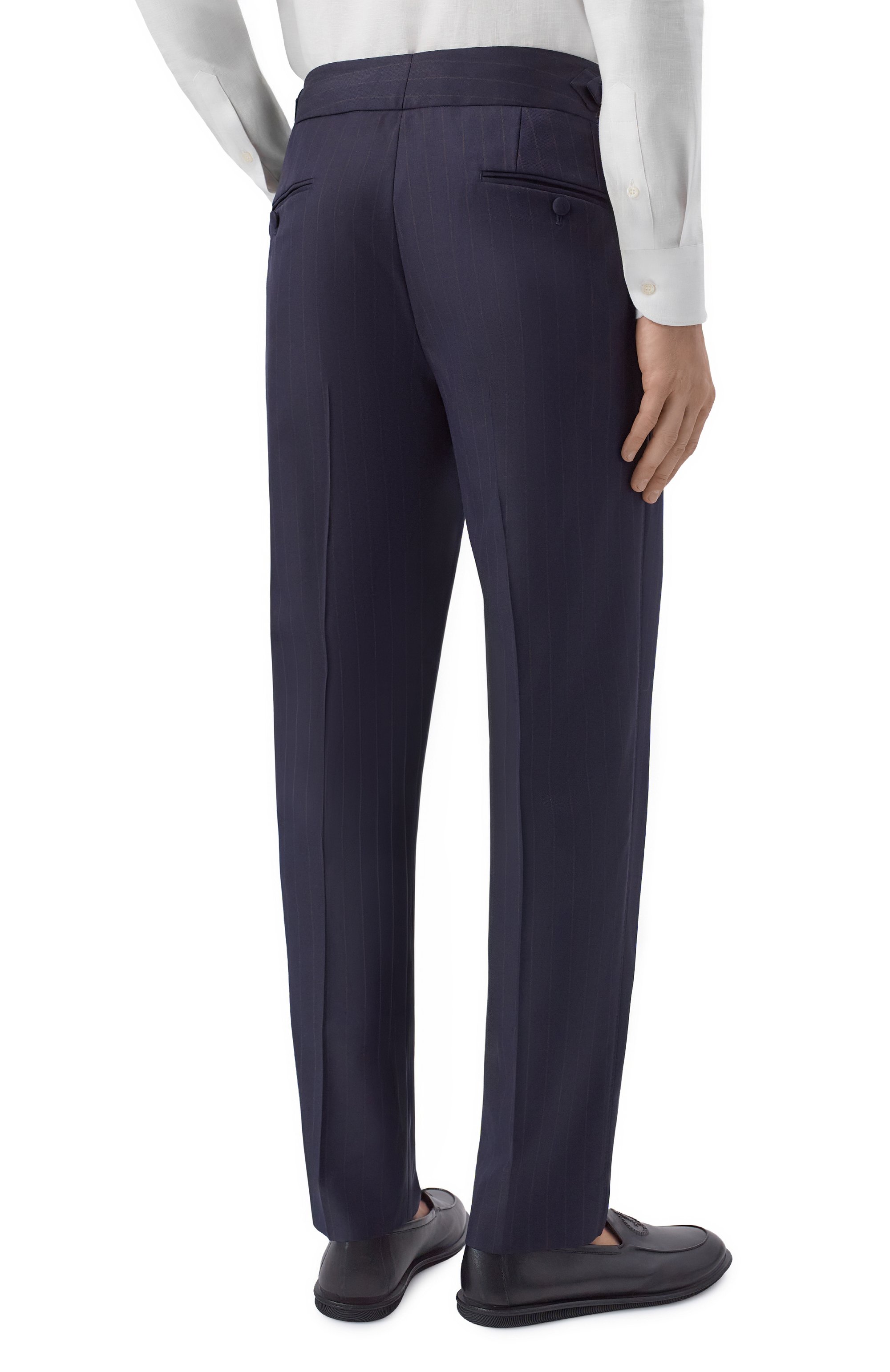 Шерстяные брюки DOLCE & GABBANA, арт. GP19ZT/FR227, фото 4