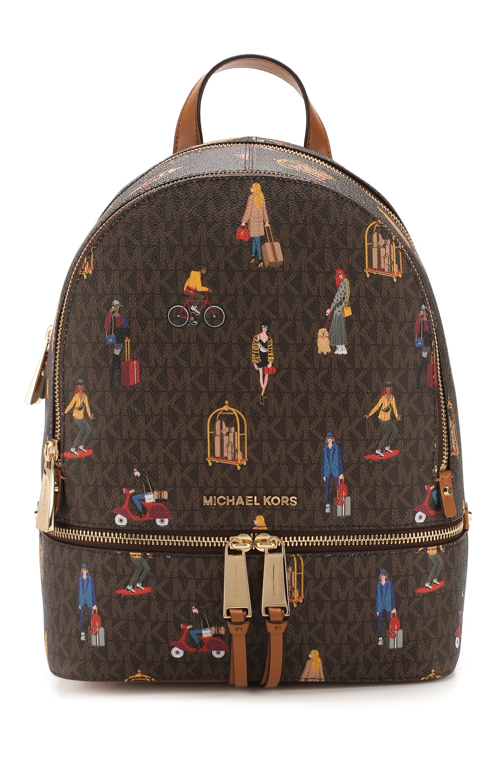 Рюкзак rhea zip medium MICHAEL MICHAEL KORS, арт. 30H9GEZB20, фото 1