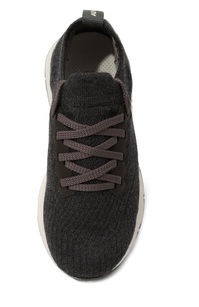 Текстильные кроссовки BRUNELLO CUCINELLI, арт. BLANGZF154, фото 4