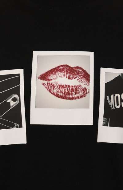 Хлопковая футболка MOSCHINO, арт. A0716/5241, фото 5