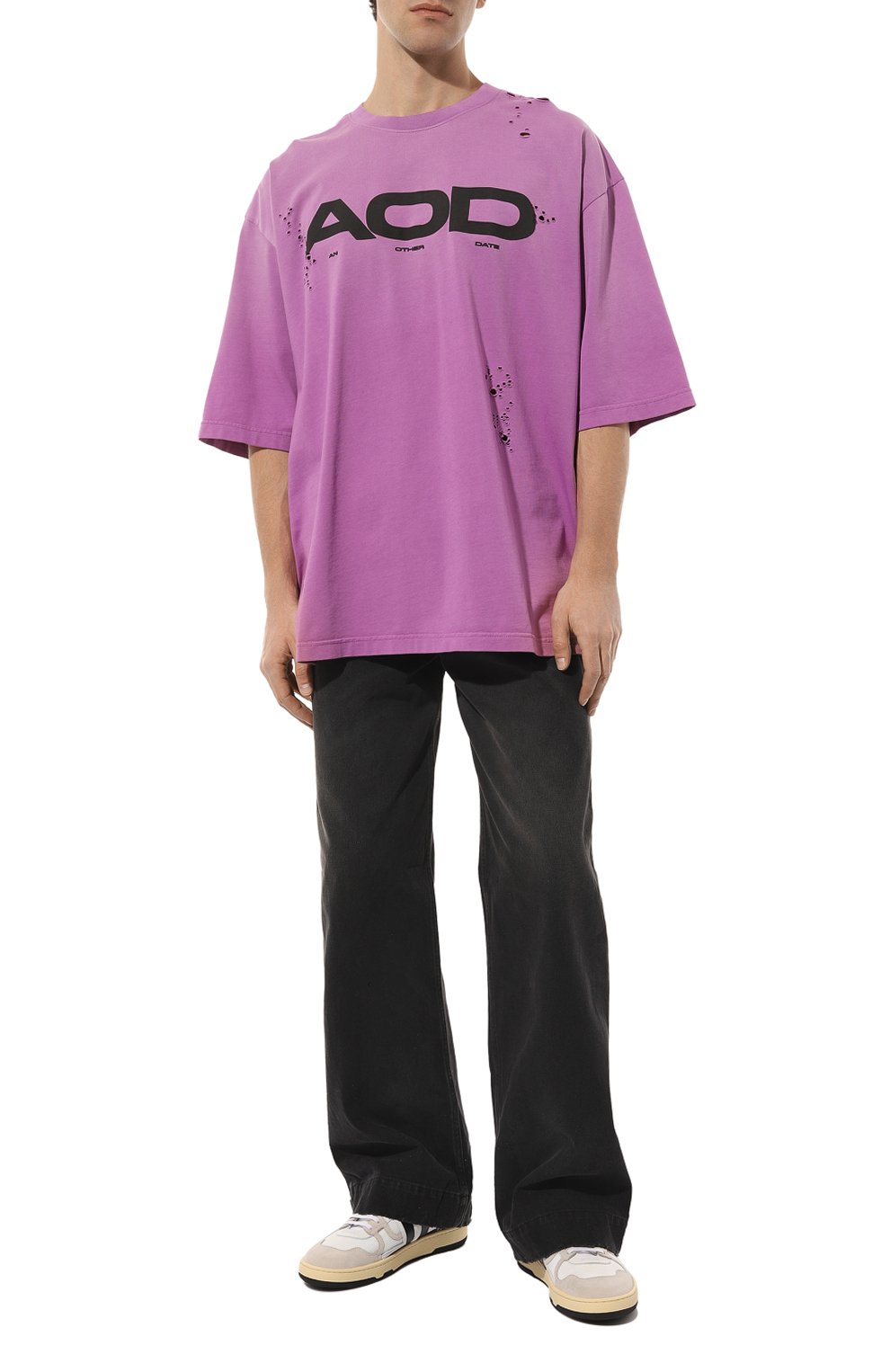 Комбинированные кеды clay LANVIN, арт. FM-SKDK00-NAS1, фото 2