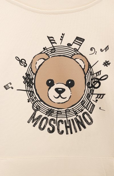Хлопковое худи MOSCHINO, арт. HUF096/LCA23/10-14, фото 3