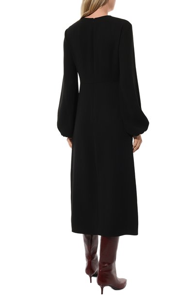 Платье P.A.R.O.S.H. черного цвета по цене 55700 руб., арт. P0KER-D725236, фото 4 Платье P.A.R.O.S.H., арт. P0KER-D725236, фото 4