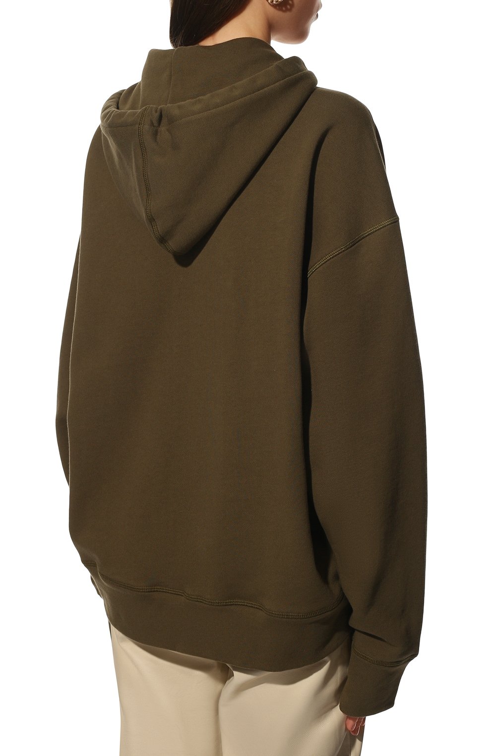 Хлопковое худи JIL SANDER, арт. JPPU707515-WU248608, фото 4