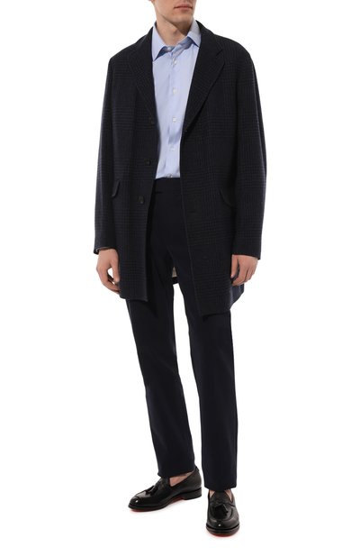 Кожаные лоферы SANTONI, арт. MCHG18101PD5SSDST50, фото 2