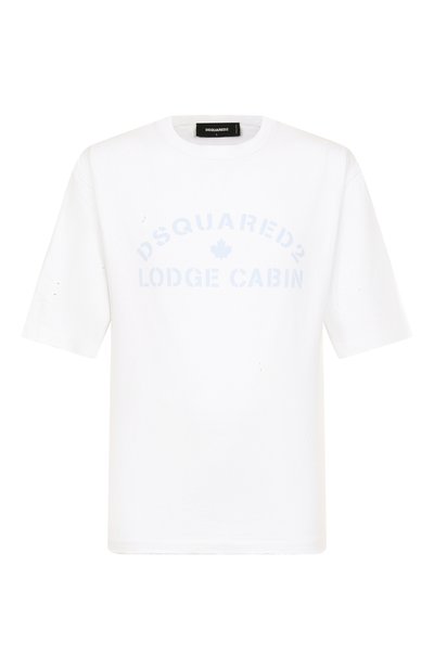 Мужская хлопковая футболка DSQUARED2, арт. S74GD1382/S24583