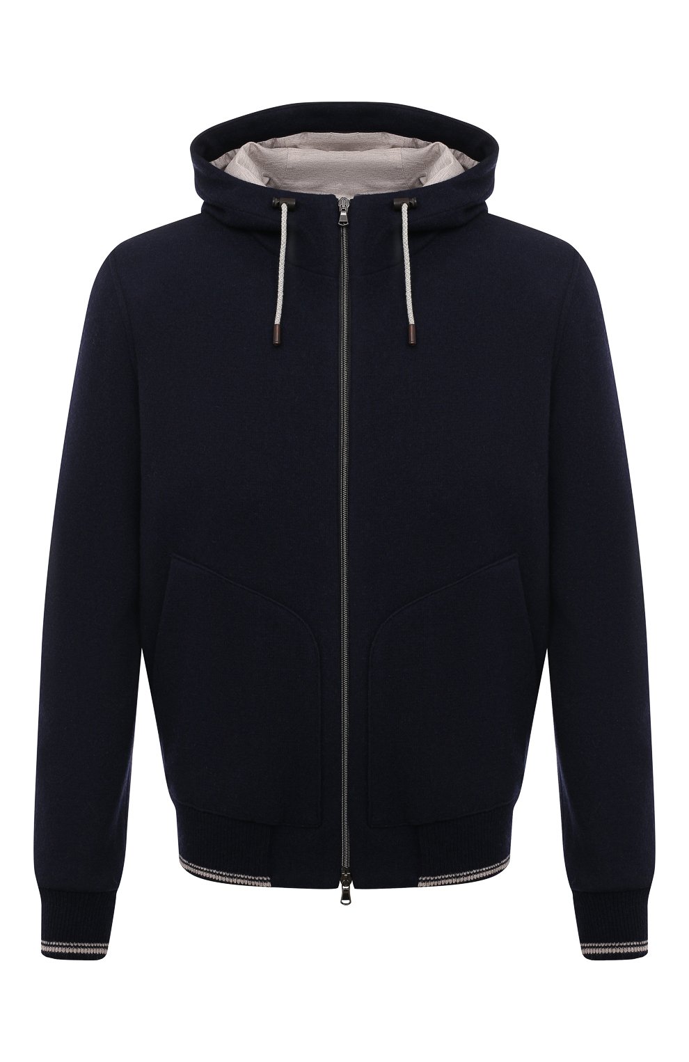 Шерстяная толстовка L.B.M. 1911 темно-синего цвета по цене 78650 руб., арт. 9375/35703, фото 1 Шерстяная толстовка L.B.M. 1911, арт. 9375/35703, фото 1