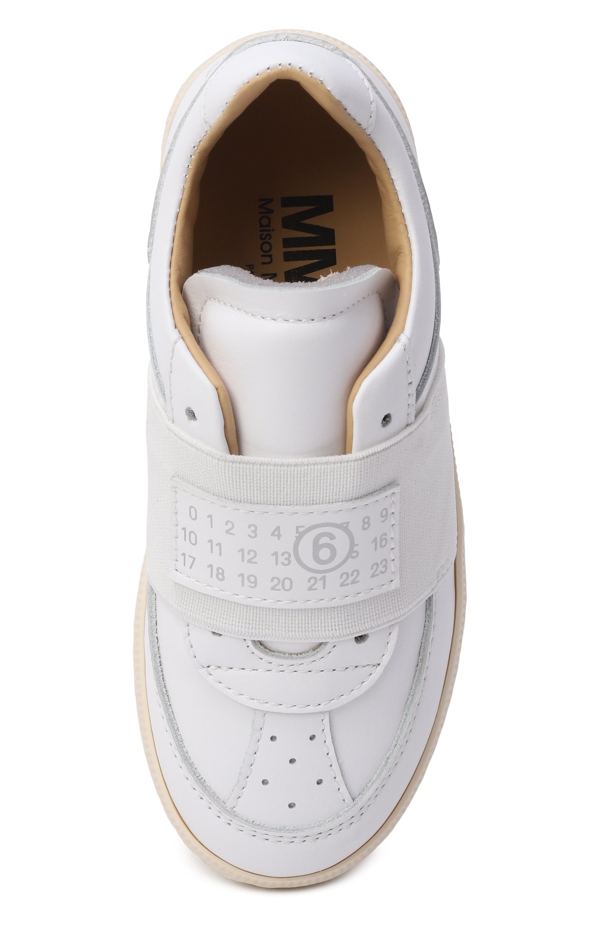 Кожаные слипоны MM6, арт. 82426/VAR1, фото 4