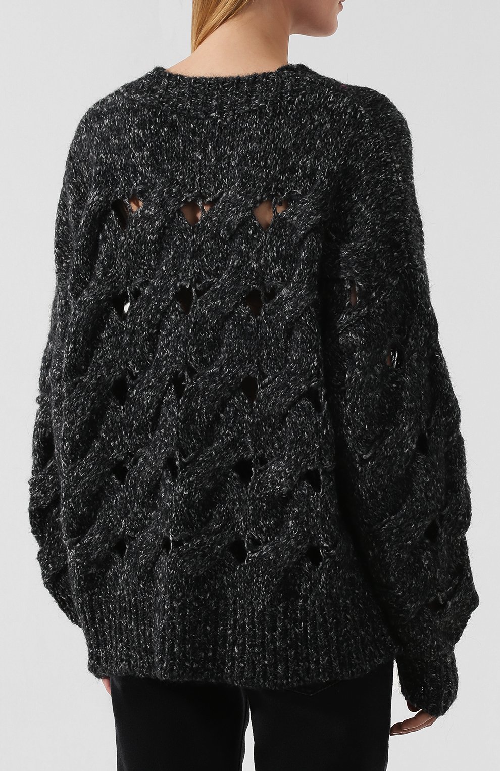 Пуловер фактурной вязки ISABEL MARANT ETOILE, арт. PU1063-19A069E/SESLEY, фото 4