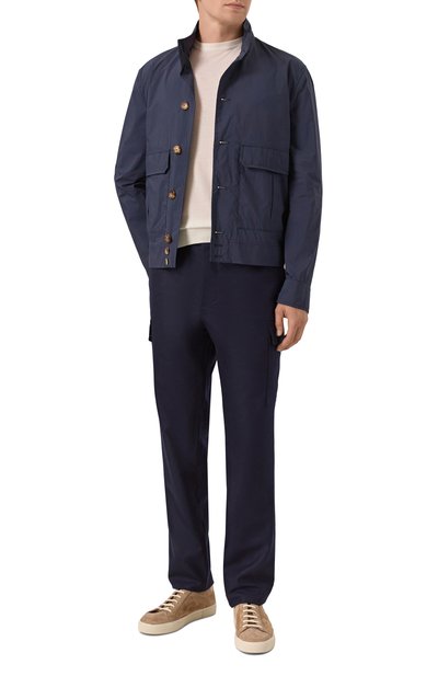 Мужские замшевые кеды BRUNELLO CUCINELLI, арт. MZUCHHP330