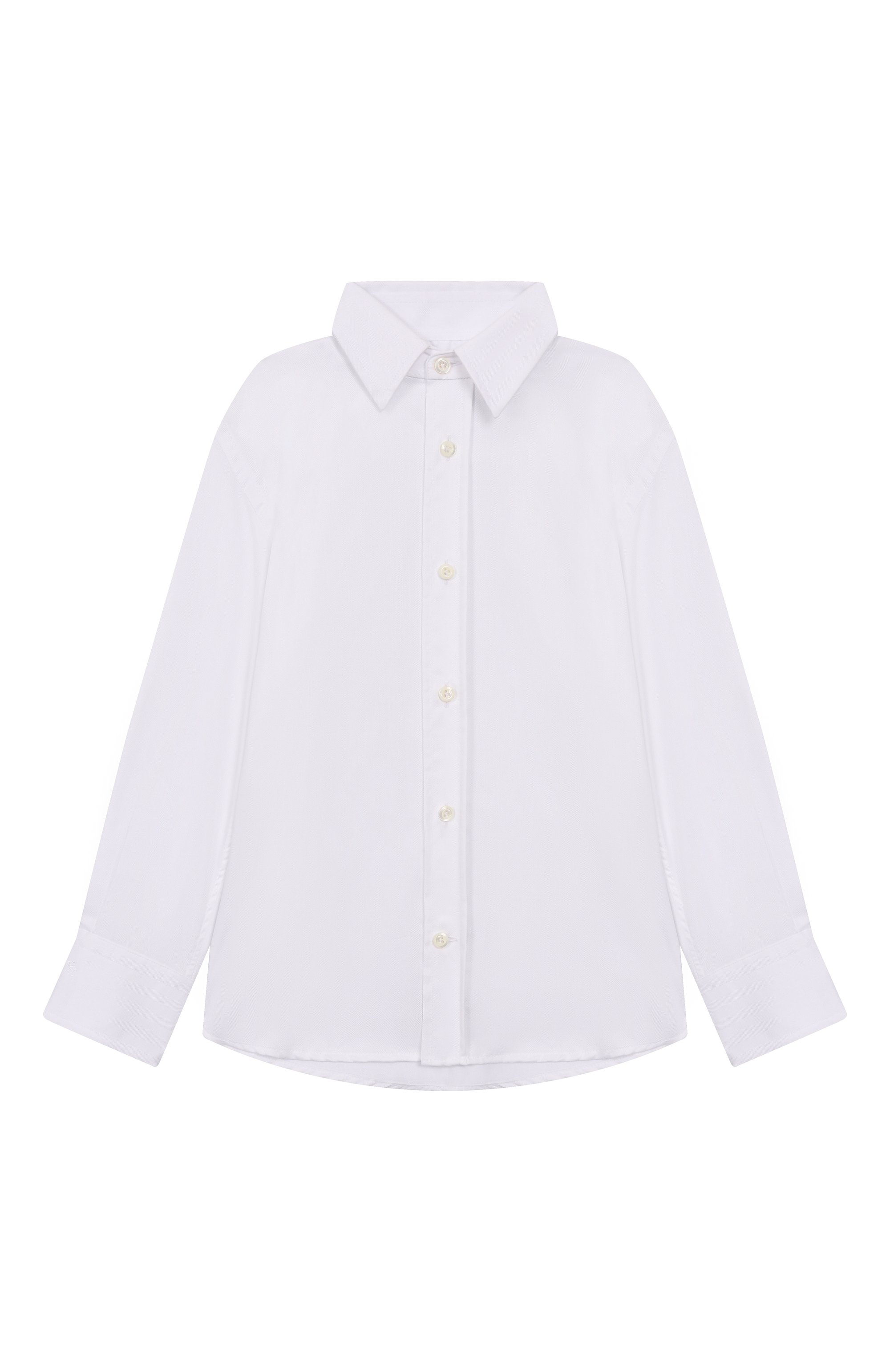 Хлопковая рубашка VAN LAACK белого цвета по цене 12500 руб., арт. VL-TIM-XX/150082/116-134, фото 1 Хлопковая рубашка VAN LAACK, арт. VL-TIM-XX/150082/116-134, фото 1