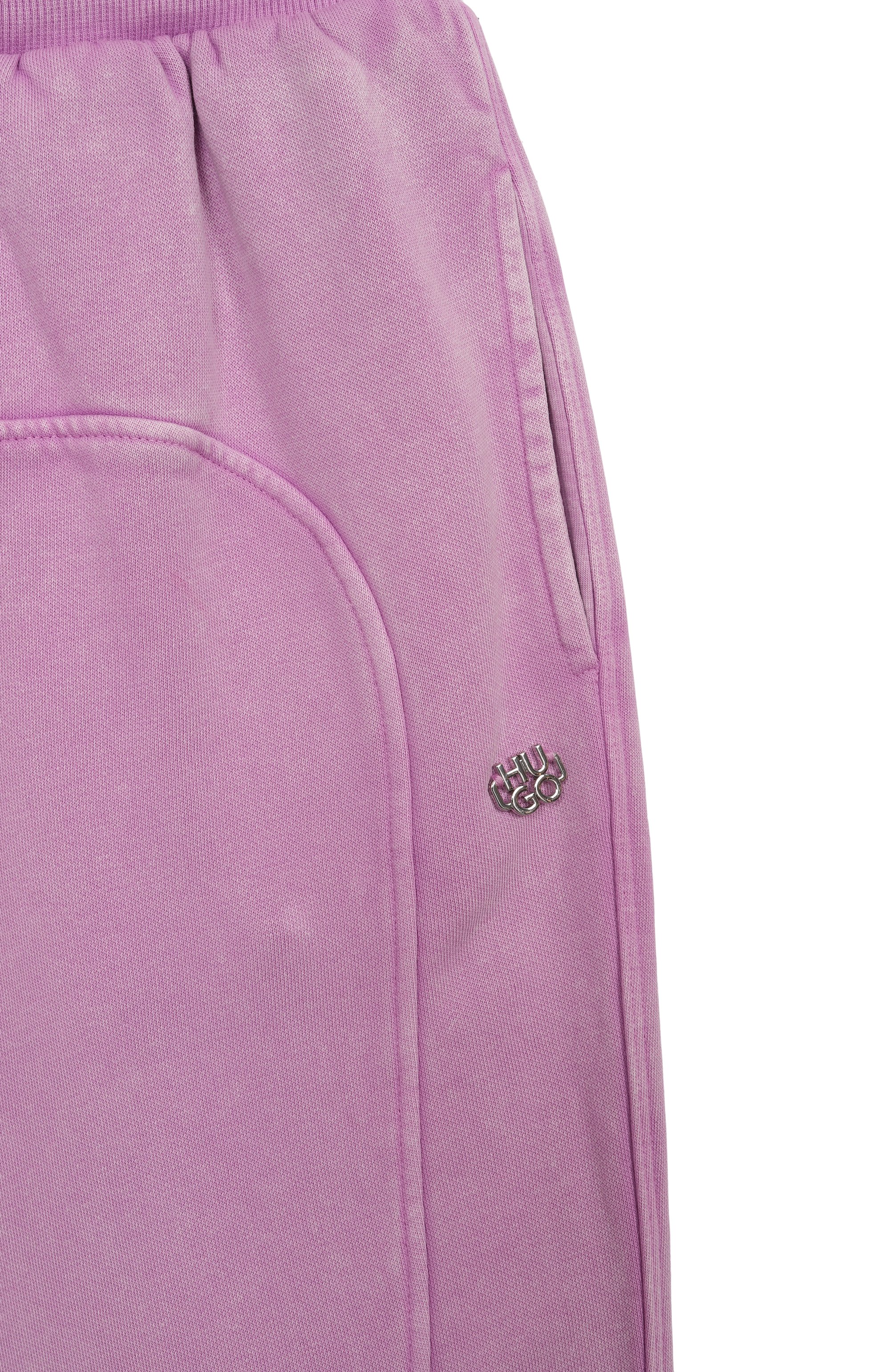 Хлопковые джоггеры HUGO, арт. G00505, фото 3