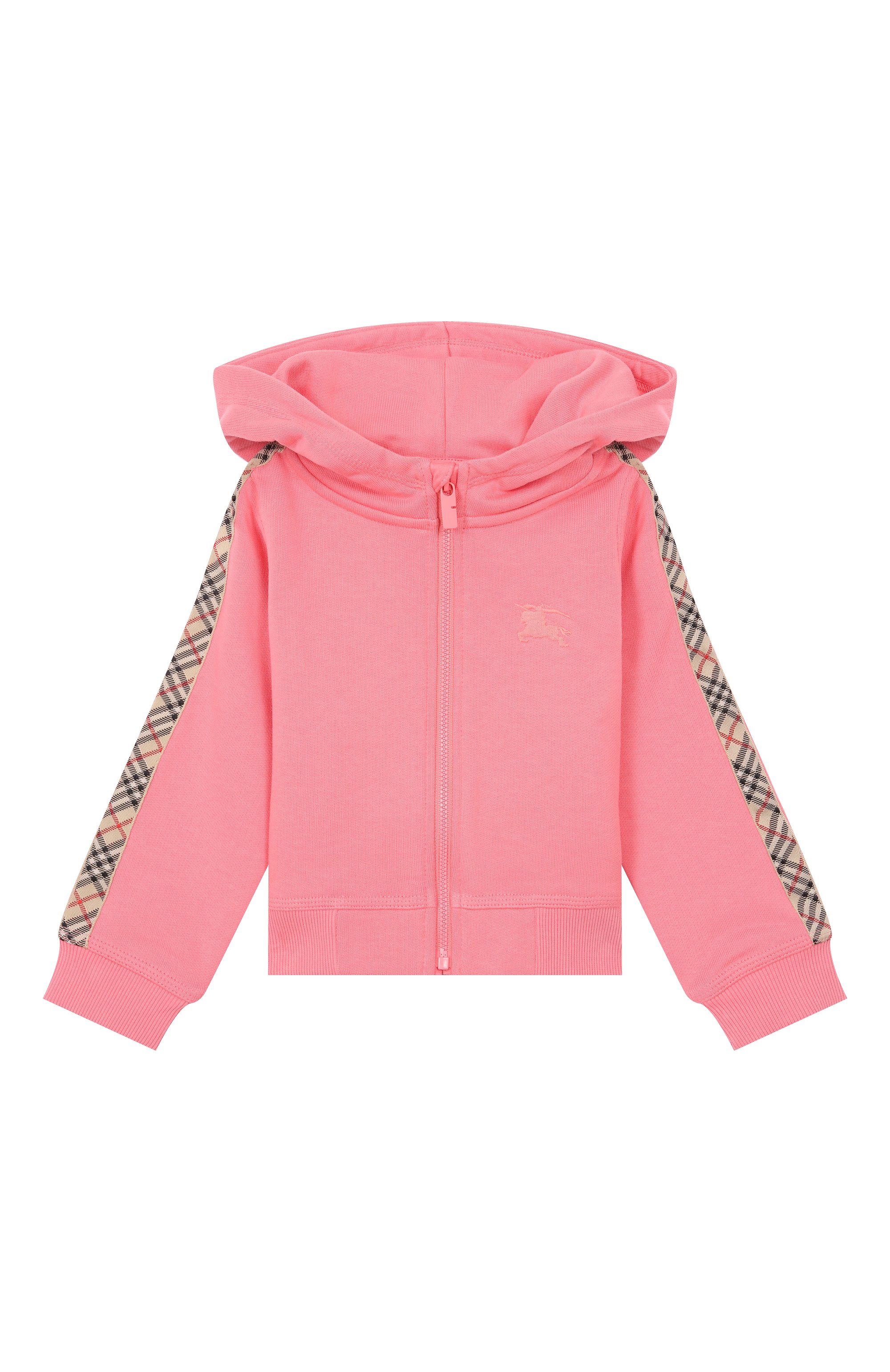 Хлопковый кардиган BURBERRY розового цвета по цене 39950 руб., арт. 8121275, фото 1 Хлопковый кардиган BURBERRY, арт. 8121275, фото 1