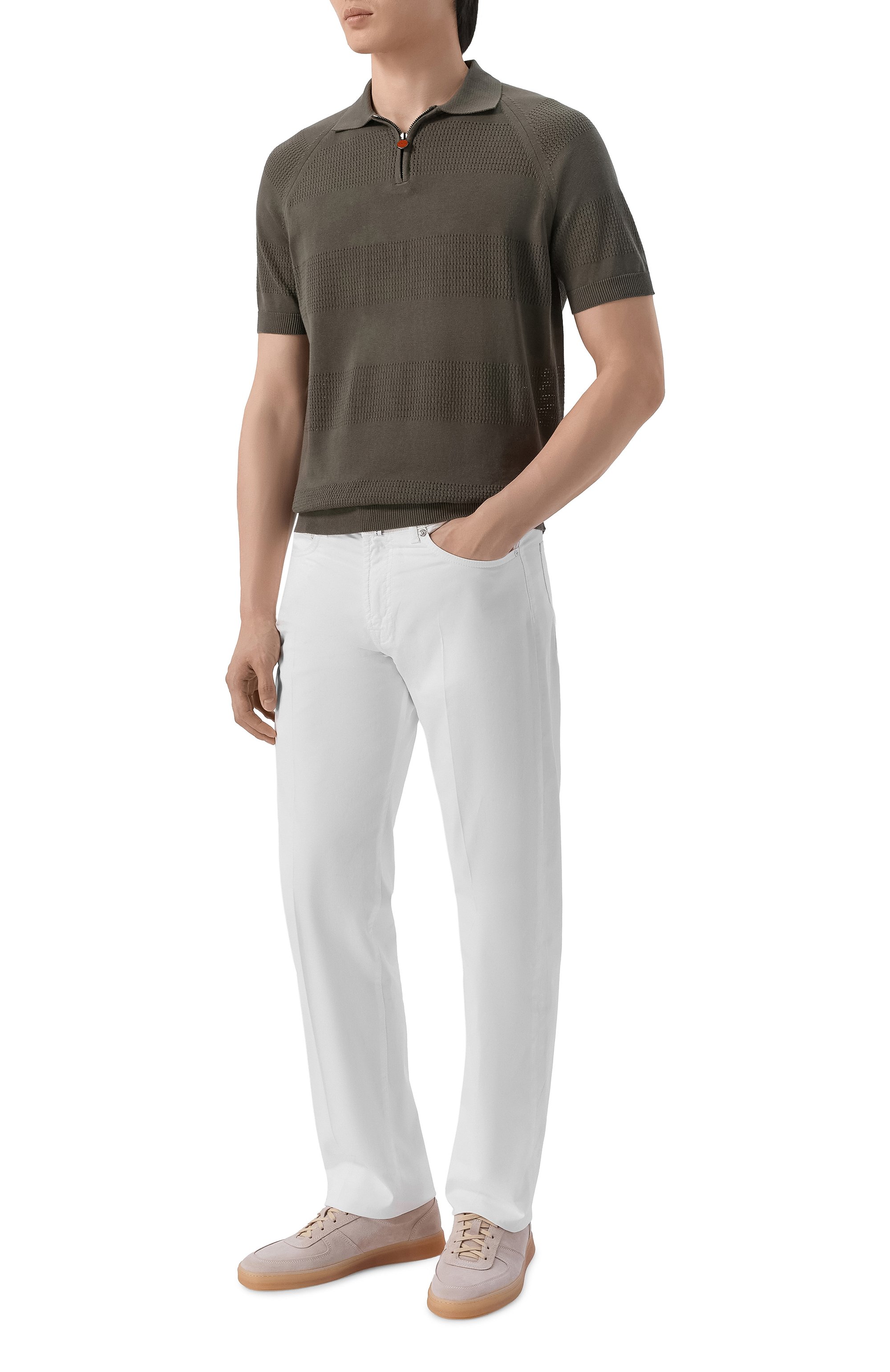 Хлопковое поло KITON, арт. UMK0908, фото 2