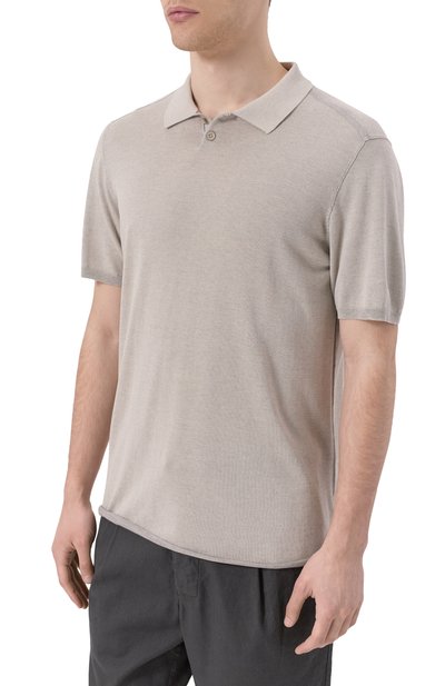 Поло из вискозы и хлопка TRANSIT, арт. CFUTRZ10451, фото 3