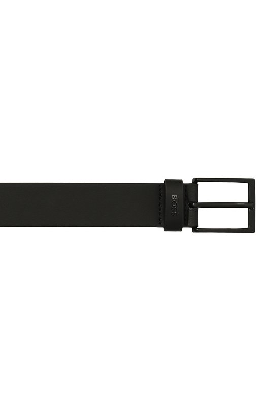 Кожаный ремень BOSS 50486757 Чёрный  50486757 Фото 4