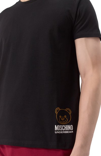 Хлопковая футболка MOSCHINO, арт. A0703/4406, фото 5
