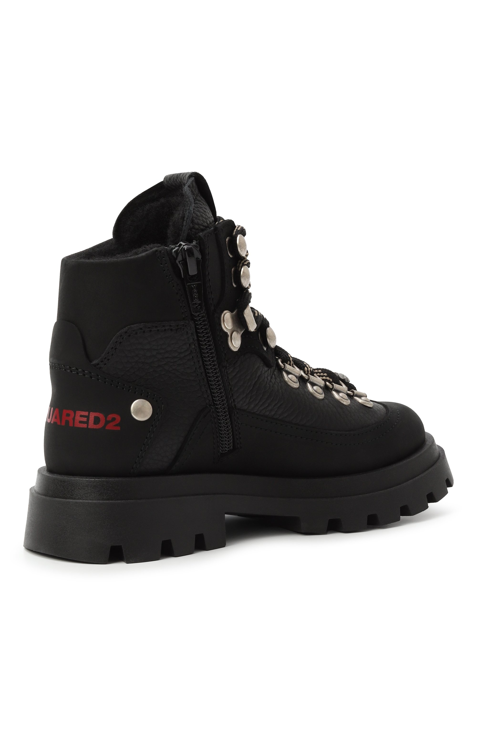 Кожаные ботинки DSQUARED2, арт. 81533/28-35, фото 3