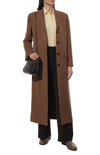 Пальто из шелка и кашемира THE ROW, арт. 5875W2106, фото 2