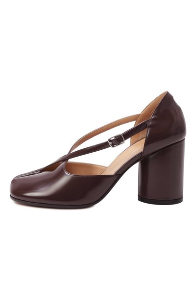 Кожаные туфли tabi MAISON MARGIELA, арт. S58WL0284/P8193, фото 4