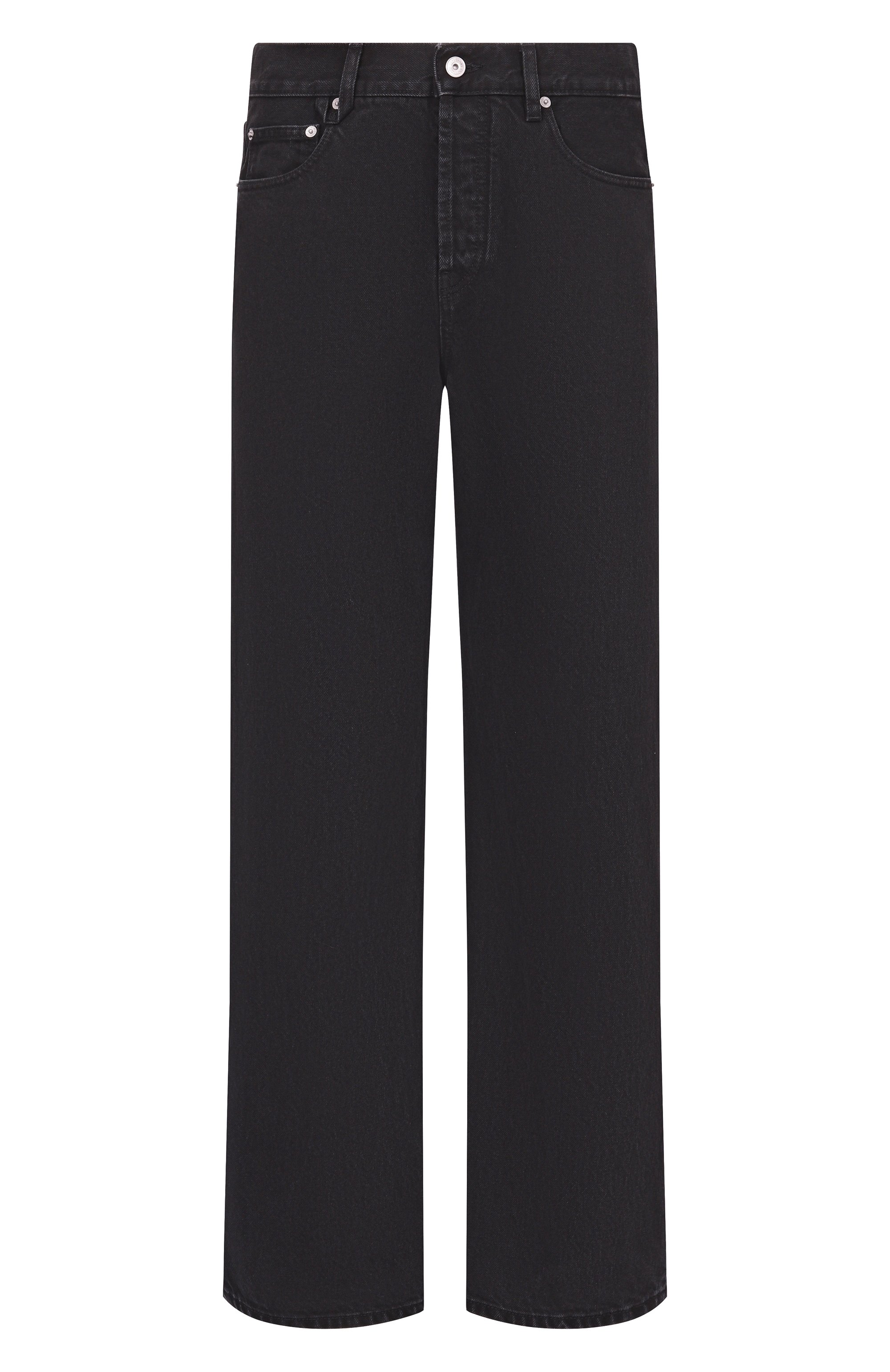 Джинсы JACQUEMUS черного цвета по цене 57150 руб., арт. 25HPAM00028/AD00039, фото 1 Джинсы JACQUEMUS, арт. 25HPAM00028/AD00039, фото 1