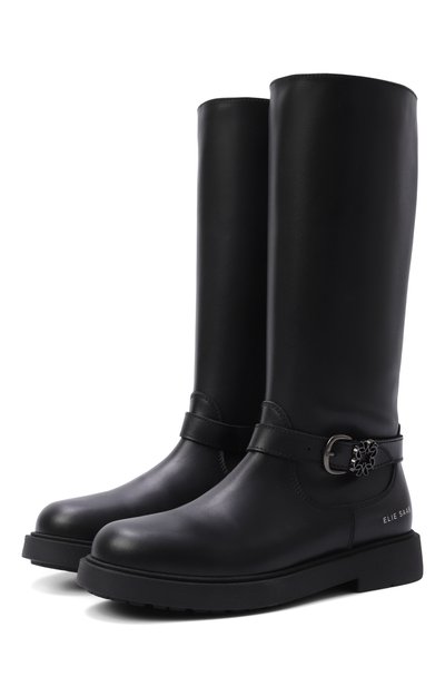 Кожаные сапоги ELIE SAAB JUNIOR, арт. 82092/VAR1