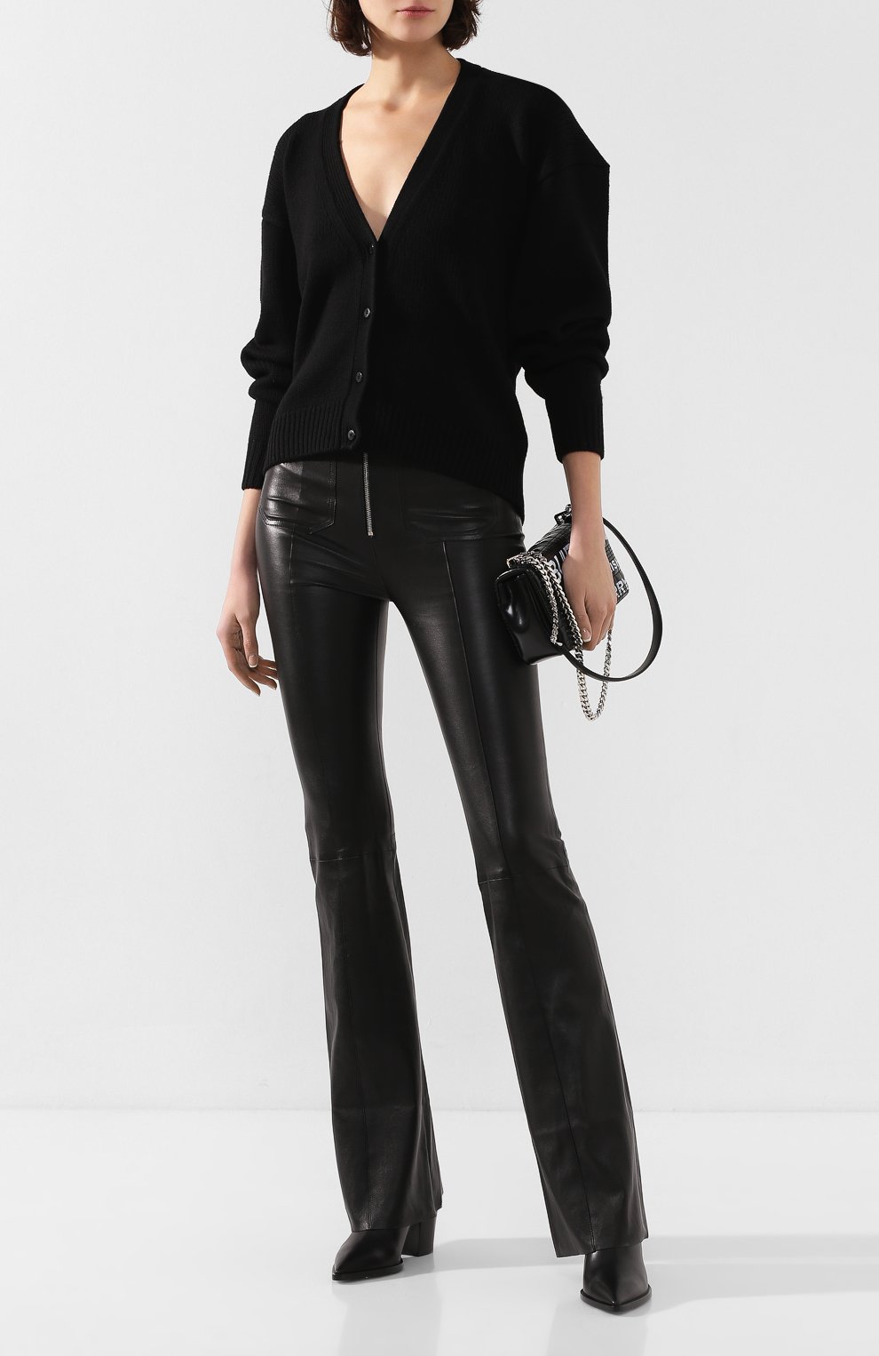 Кожаные брюки SPRWMN, арт. FLR-025-L/PATCH PKT SPR FLARE 34 INSEAM, фото 2