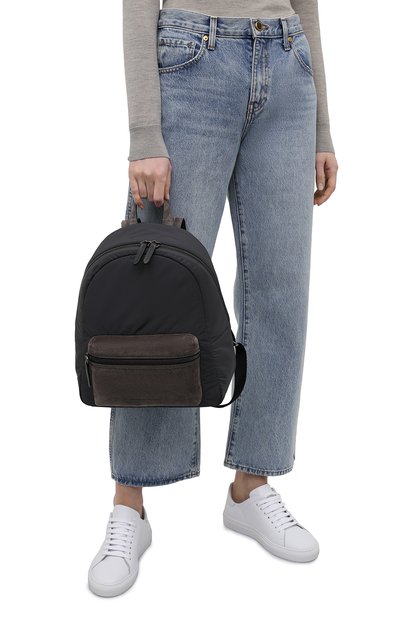 Рюкзак BRUNELLO CUCINELLI темно-серого цвета по цене 225000 руб., арт. MB74D2348, фото 4 Рюкзак BRUNELLO CUCINELLI, арт. MB74D2348, фото 4