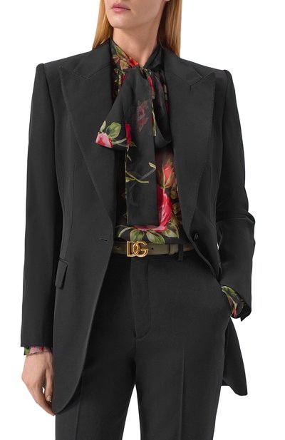 Кожаный ремень DOLCE & GABBANA хаки цвета по цене 56500 руб., арт. BE1447/AK274, фото 2 Кожаный ремень DOLCE & GABBANA, арт. BE1447/AK274, фото 2