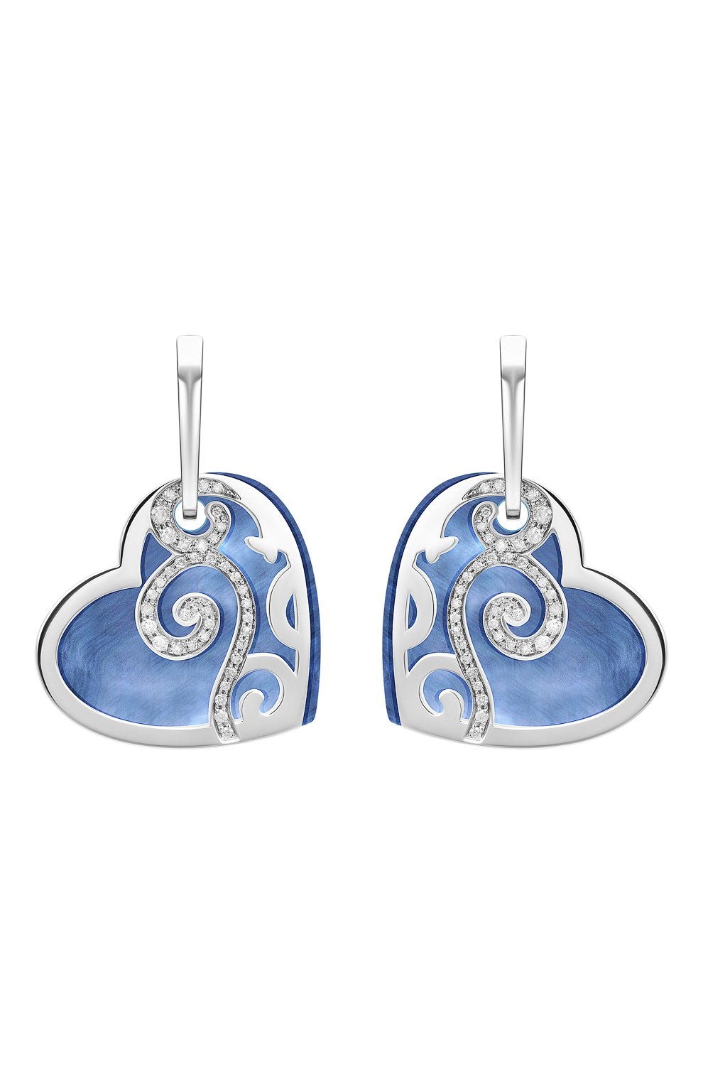 Серьги siriana MATTIOLI бесцветного цвета по цене 435500 руб., арт. MOR083B060, фото 3 Серьги siriana MATTIOLI, арт. MOR083B060, фото 3