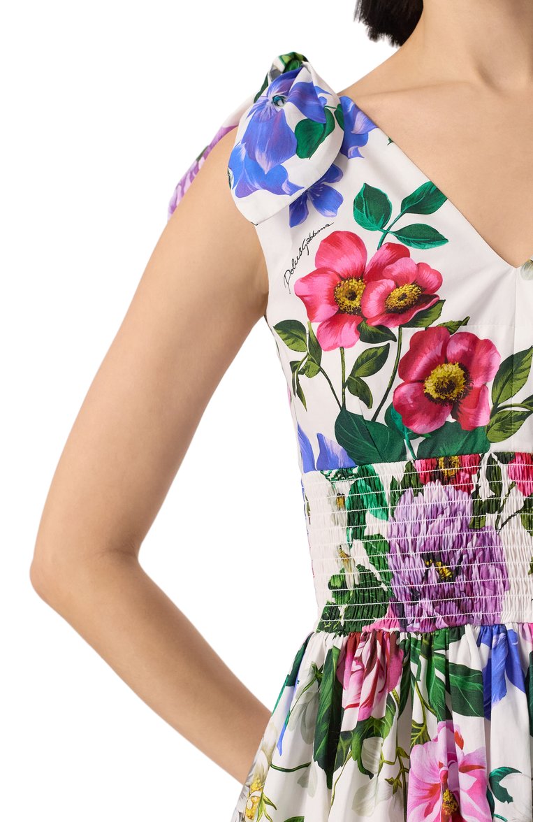 Хлопковое платье DOLCE & GABBANA, арт. F6I0AT/HS5S6, фото 1