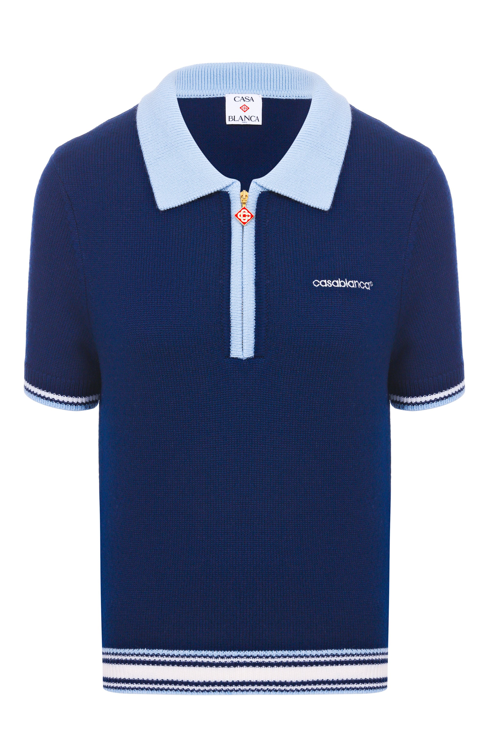 Шерстяное поло CASABLANCA, арт. WPF25KW102001, фото 1
