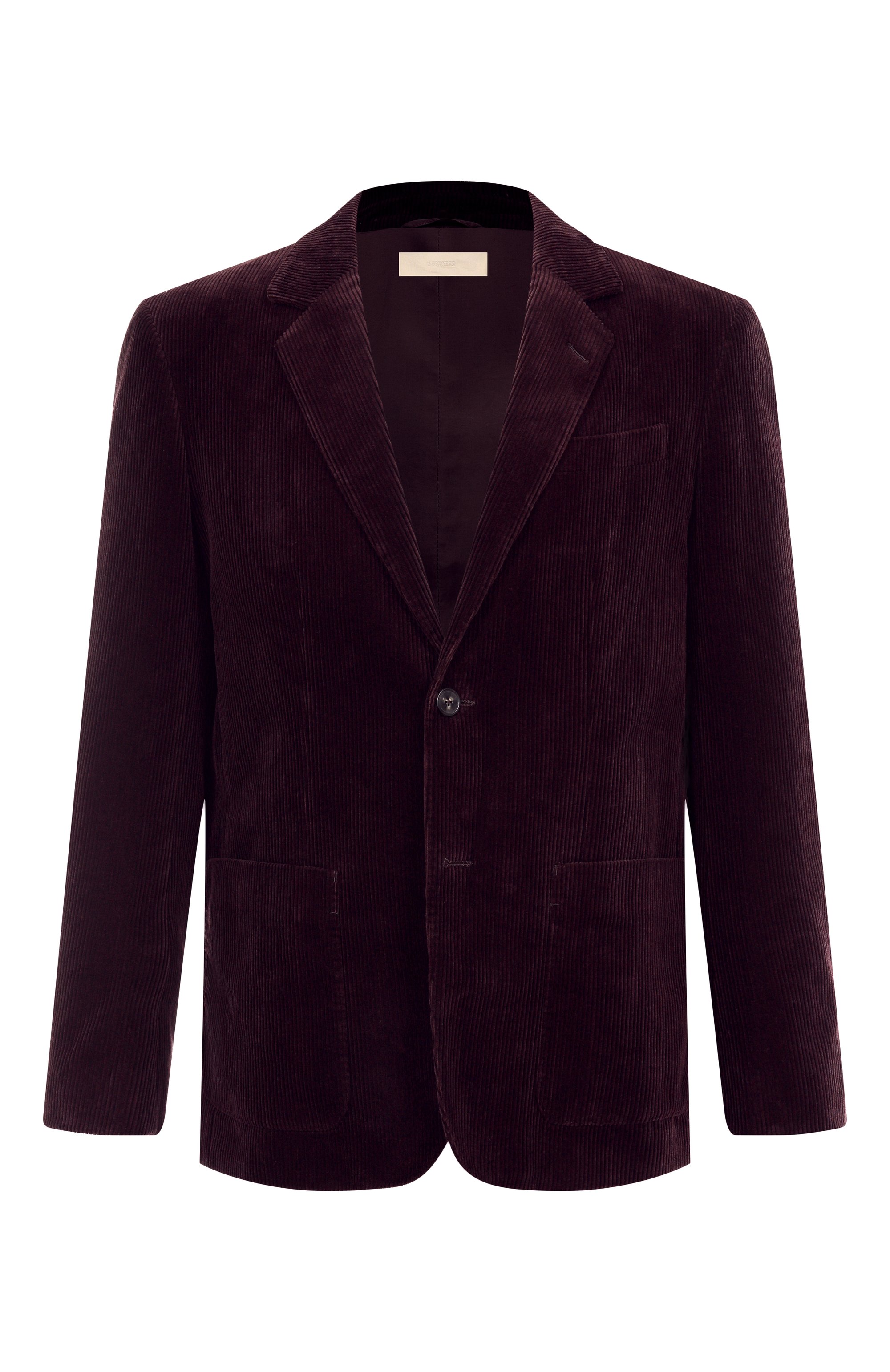 Вельветовый пиджак 12 STOREEZ бордового цвета по цене 39000 руб., арт. 134119, фото 1 Вельветовый пиджак 12 STOREEZ, арт. 134119, фото 1