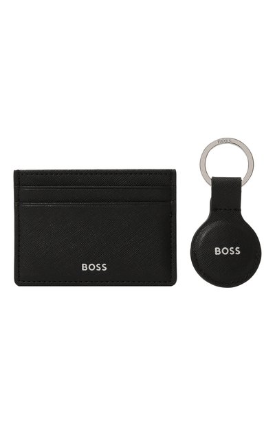 Комплект из футляра для кредитных карт и брелока BOSS, арт. 50529654, фото 1