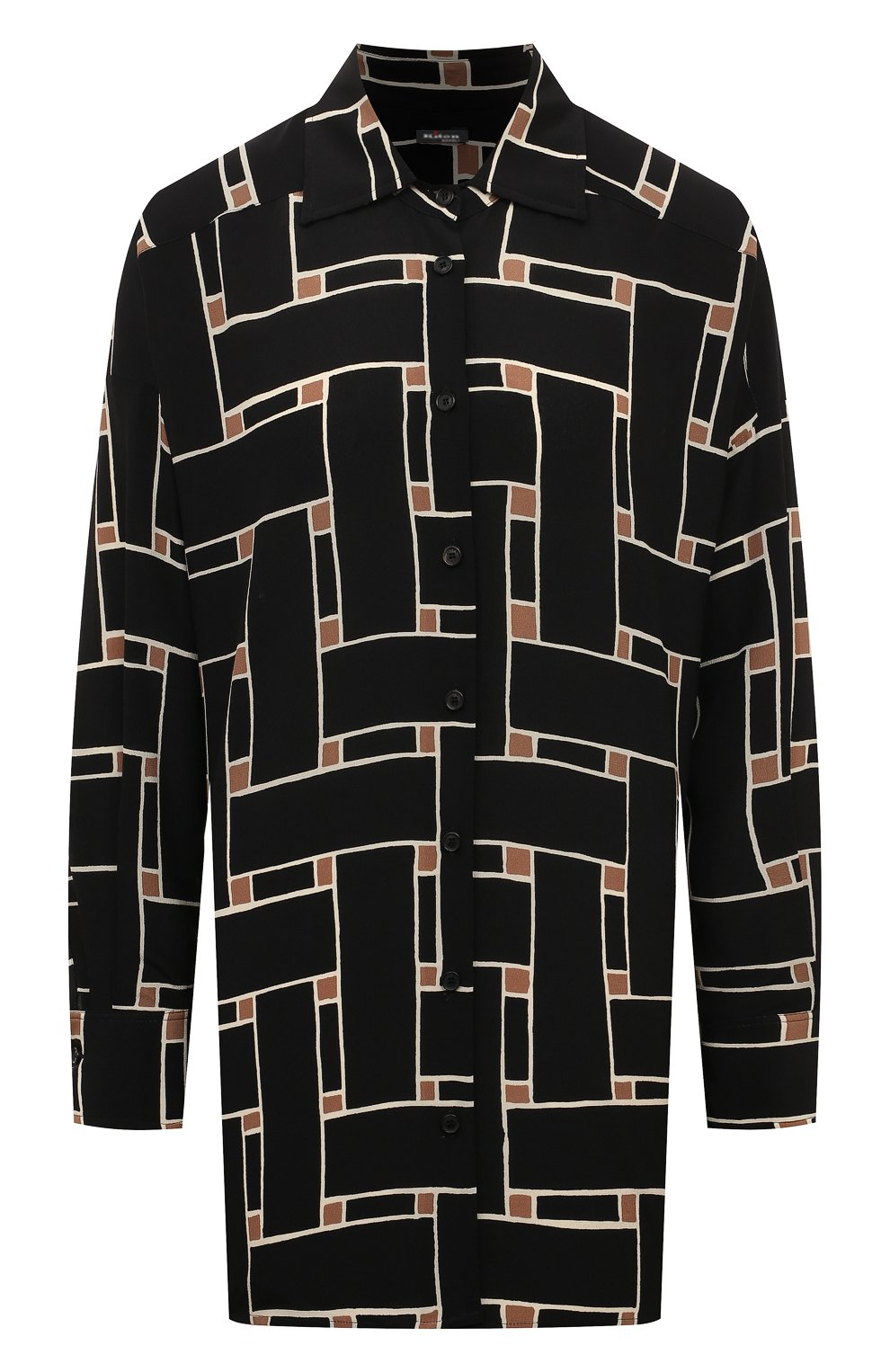 Шелковая блузка KITON, арт. D51402K0566E01, фото 1