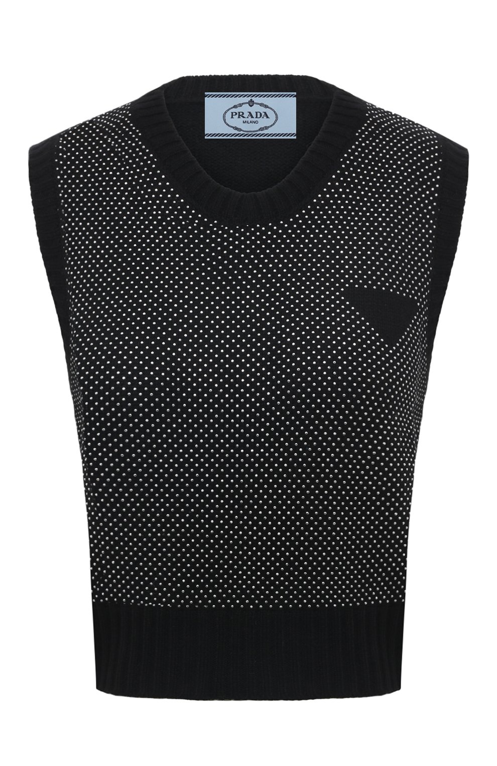 Кашемировый жилет PRADA, арт. P29991-10CS-F0002-221, фото 1
