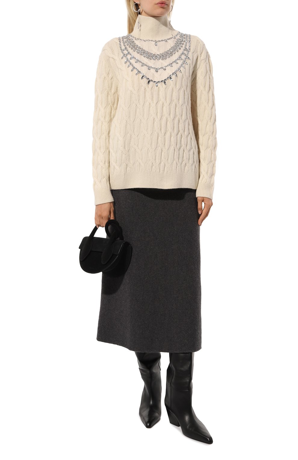 Кашемировый свитер YANINA, арт. T-2756B, фото 2