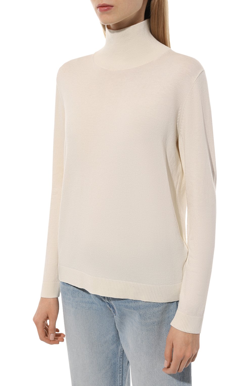 Водолазка из шелка и шерсти WEEKEND MAX MARA, арт. KIKU, фото 3