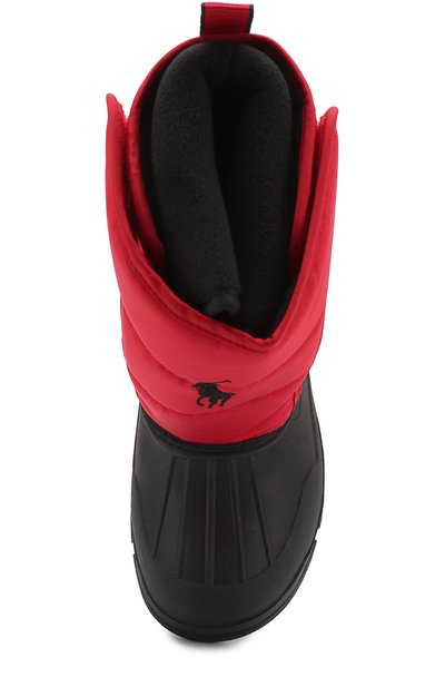 Текстильные утепленные сапоги с резиновой отделкой POLO RALPH LAUREN, арт. HAMILTEN II EZ./CHIL, фото 4