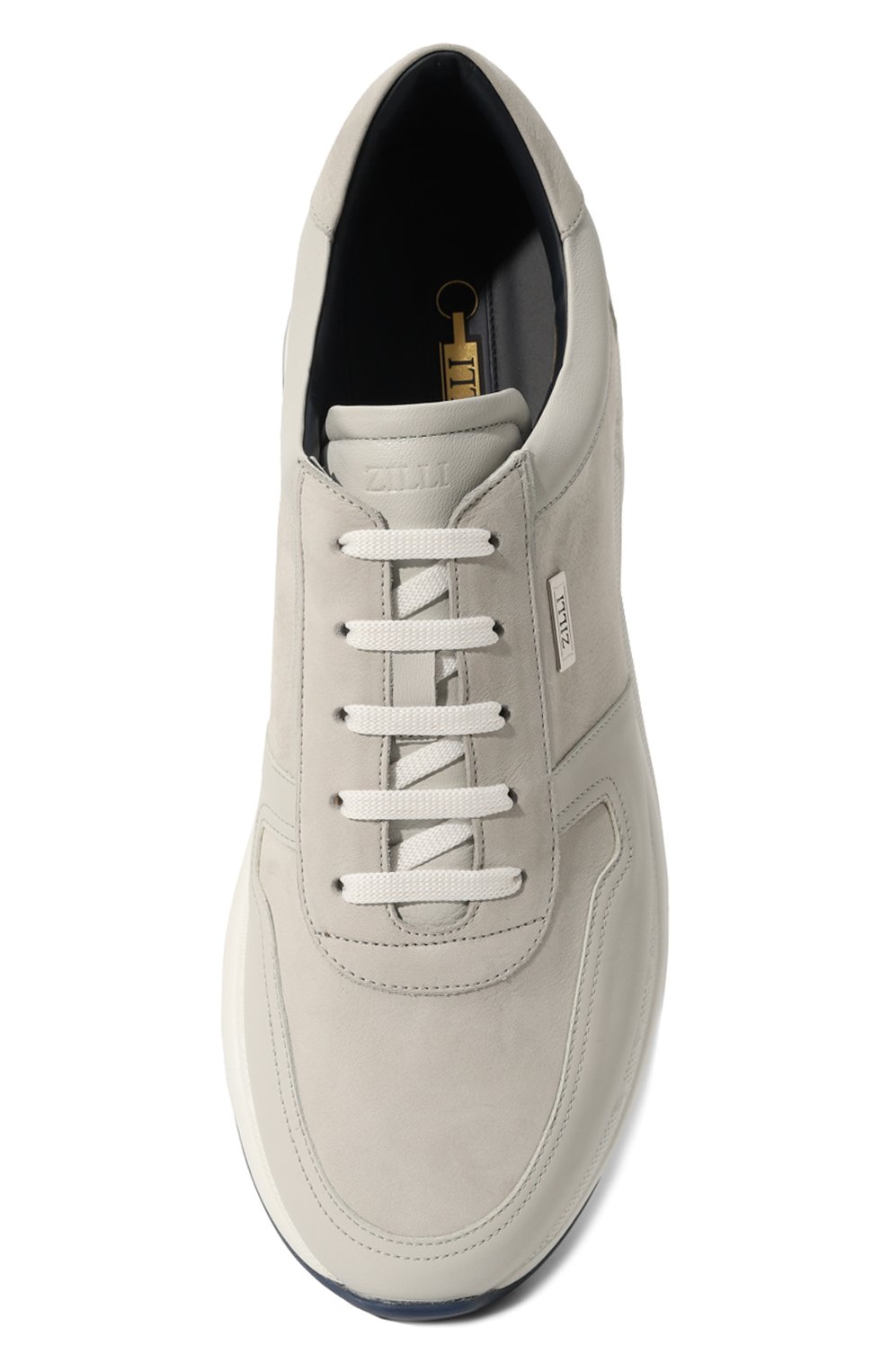 Кожаные кроссовки ZILLI, арт. H0066AM1013VSWR01, фото 6