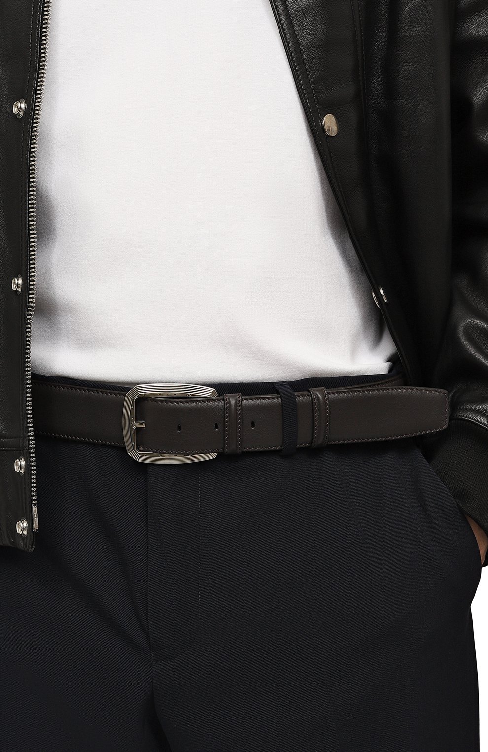 Кожаный ремень STEFANO RICCI, арт. N381VH/A570P, фото 2