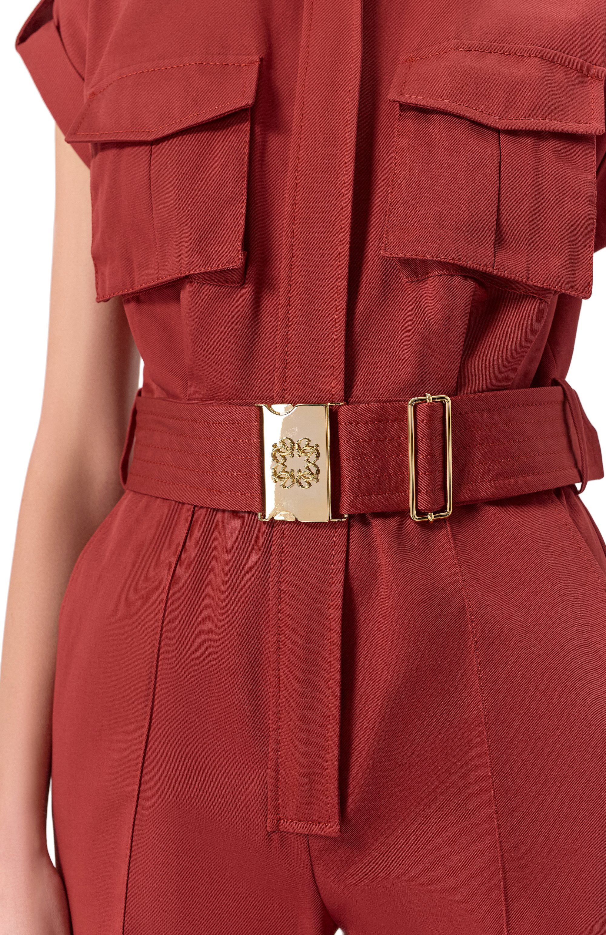 Хлопковый комбинезон ELIE SAAB, арт. JU079NS25/GA002, фото 5