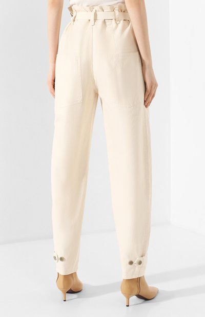 Брюки из смеси хлопка и льна ISABEL MARANT ETOILE, арт. PA1512-20P007E/RINNY, фото 4
