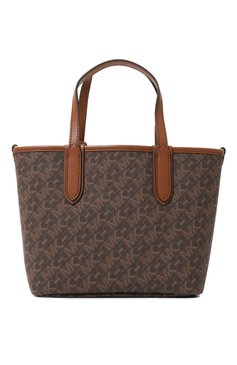 Женская сумка eliza MICHAEL MICHAEL KORS коричневого цвета, арт. 30R4GZAT0B | Фото 6 (Ремень/цепочка: На ремешке; Материал: Резина, Пластик; Размер: medium; Драгоценные камни: Проставлено; Материал сплава: Проставлено)