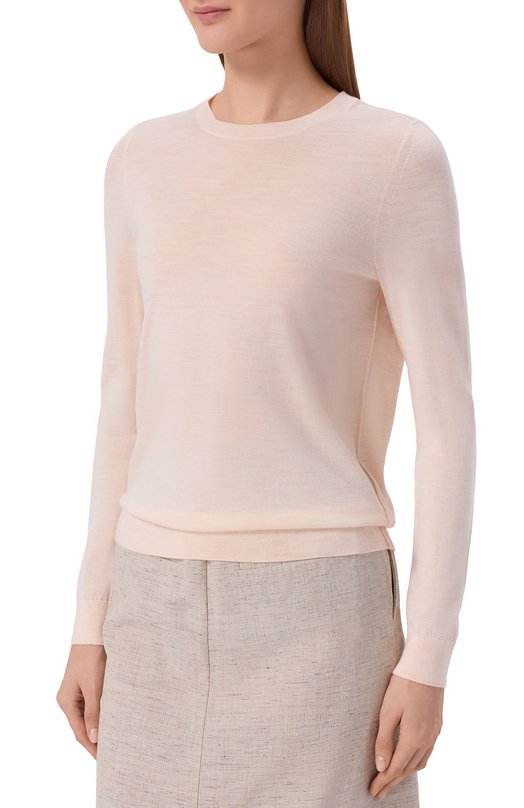 Шерстяной пуловер BOSS 50544987 Розовый  50544987 Фото 3